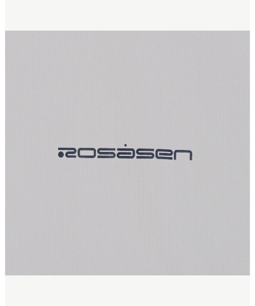 ROSASEN(ロサーセン)の「【Rosasen/GOLF】 超撥水加工 バックロゴ 半袖モックネック(ポロシャツ・メンズ・ネイビー/グレー・48/50/52)」の10枚目の写真