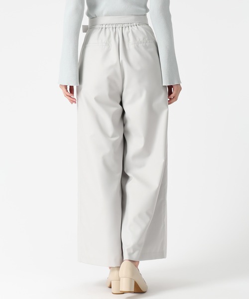 2026春夏新作 ベルト付きタックワイドパンツ（その他パンツ）｜MISCH