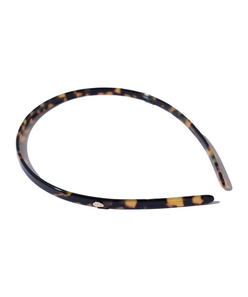 IRIS47（イリスフォーセブン）の「【IRIS 47】veronique slim head band/ヴェロニク スリム ヘッドバンド べっ甲柄（カチューシャ・レディース・ブラック/ブラウン・FREE）」の2枚目の写真