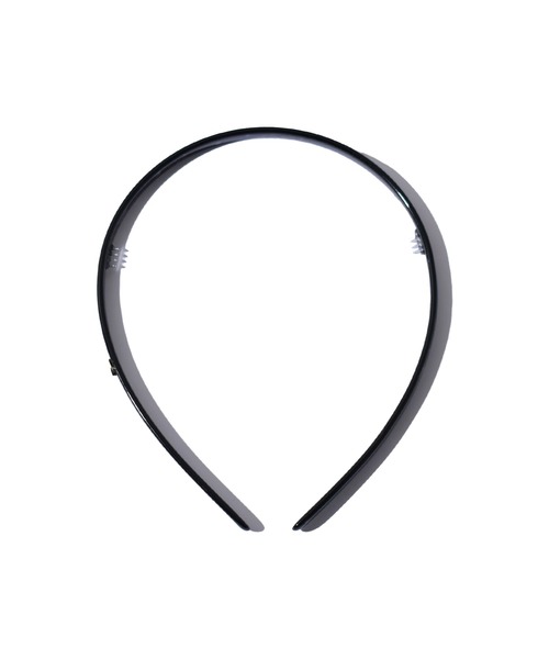 IRIS47（イリスフォーセブン）の「【IRIS 47】veronique slim head band/ヴェロニク スリム ヘッドバンド べっ甲柄（カチューシャ・レディース・ブラック/ブラウン・FREE）」の4枚目の写真