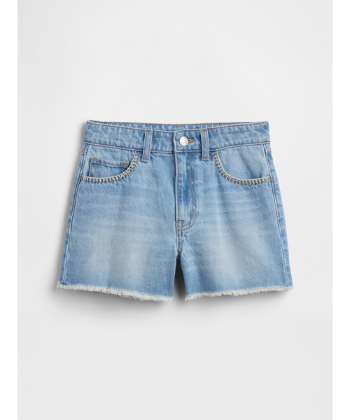 デニム ショートパンツ (キッズ)（デニムパンツ）｜GAP（ギャップ）の