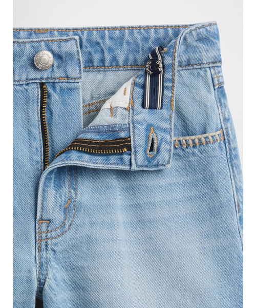 GAP(ギャップ)の「デニム ショートパンツ (キッズ)(デニムパンツ・キッズ・ライトインディゴブルー/インディゴブルー・140cm/130cm/160cm/155cm/150cm/120cm)」の5枚目の写真
