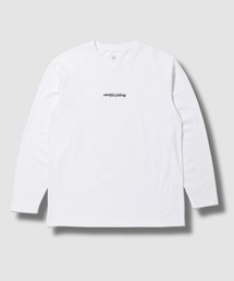 Mac-House | 【T-GRAPHICS】チームロゴ ワンポイント刺繍 クルーネック長袖Tシャツ(Tシャツ/カットソー)