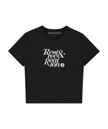Rest&Recreation | BASIC LOGO T-SHIRT - BLACK(Tシャツ/カットソー)