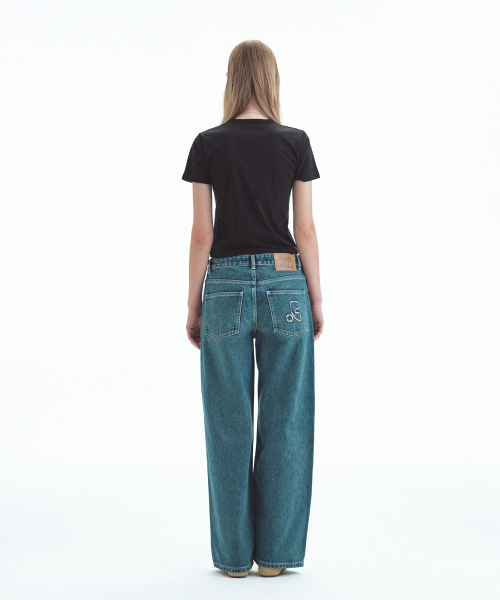 Rest&Recreation(レストアンドレクリエーション)の「BASIC LOGO T-SHIRT - BLACK(Tシャツ/カットソー・レディース・その他・ONE)」の5枚目の写真