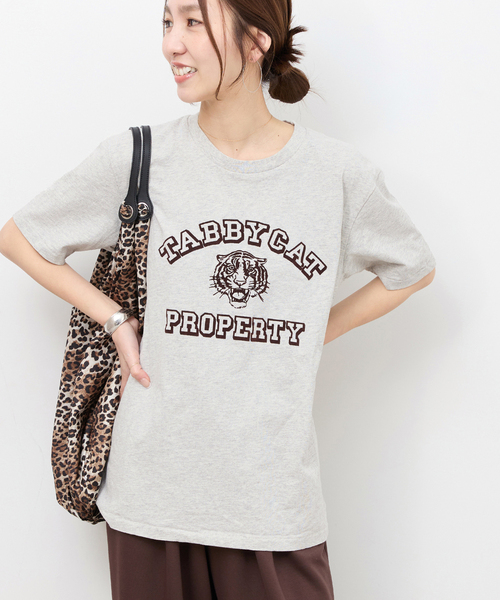 MIXTA（ミクスタ）の「別注【MIXTA/ミクスタ】Tシャツ（Tシャツ/カットソー・レディース・ライトグレー/ブラック/オレンジ・MEDIUM）」の18枚目の写真