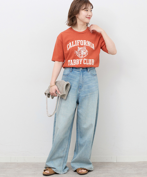 MIXTA（ミクスタ）の「別注【MIXTA/ミクスタ】Tシャツ（Tシャツ/カットソー・レディース・ライトグレー/ブラック/オレンジ・MEDIUM）」の22枚目の写真