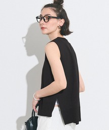 coca（coca）（コカ）の「サイドスリットニットベスト（ベスト）」