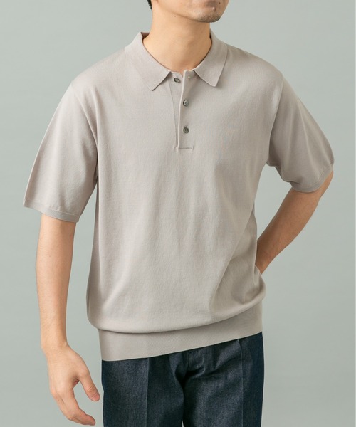 シルク混サマーニットポロシャツ（ポロシャツ）｜URBAN RESEARCH ROSSO