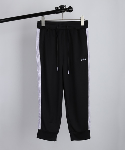 FILA（フィラ）の「FILA / フィラ 接触冷感 吸水速乾 UVカット トラックパンツ 七分丈 レディース（その他パンツ・レディース・ブラック/ネイビー・L/M）」の11枚目の写真
