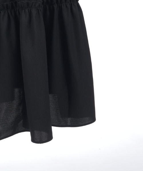 axes femme（アクシーズファム）の「ジャカード切替キャミワンピース（ワンピース・レディース・ホワイト/ブラック・FREE）」の16枚目の写真