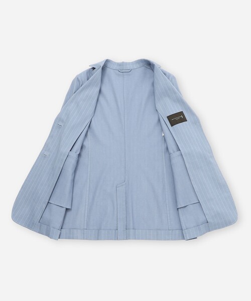 MACKINTOSH LONDON（マッキントッシュ ロンドン）の「【婦人画報4月号掲載】リネンレーヨンストレッチジャケット（テーラードジャケット・レディース・ブルー・38/40）」の10枚目の写真