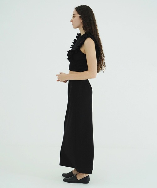 FRILL SLEEVE KNIT TOPS(ニット/セーター)|CLANE(クラネ)の FRILL SLEEVE KNIT TOPS(ニット/セーター)|CLANE(クラネ)の
