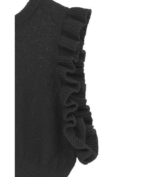FRILL SLEEVE KNIT TOPS(ニット/セーター)|CLANE(クラネ)の FRILL SLEEVE KNIT TOPS(ニット/セーター)|CLANE(クラネ)の