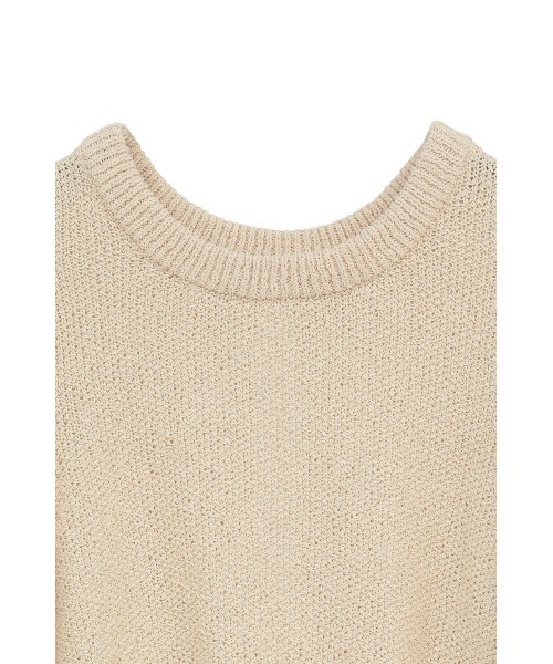 FRILL SLEEVE KNIT TOPS（ニット/セーター）｜CLANE（クラネ）の
