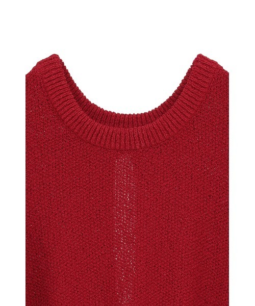 CLANE(クラネ)の「FRILL SLEEVE KNIT TOPS(ニット/セーター・レディース・アイボリー/レッド/ブラック・2/1)」の19枚目の写真