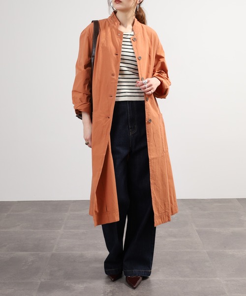 SO（エスオー）の「コート（その他アウター・レディース・スミクロ/オレンジ・F）」の11枚目の写真