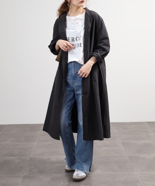 SO（エスオー）の「コート（その他アウター・レディース・スミクロ/オレンジ・F）」の4枚目の写真