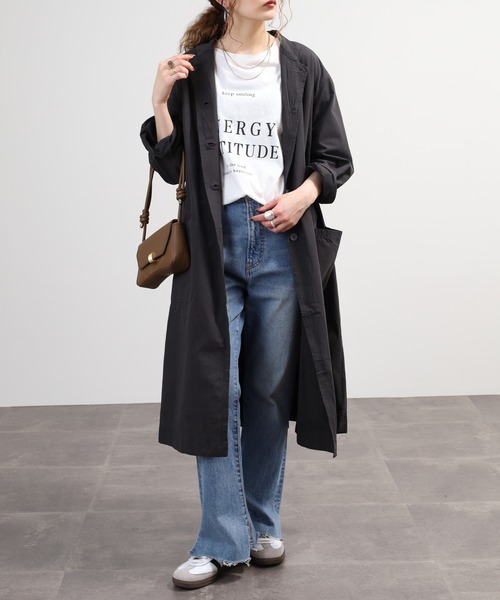 SO（エスオー）の「コート（その他アウター・レディース・スミクロ/オレンジ・F）」の5枚目の写真