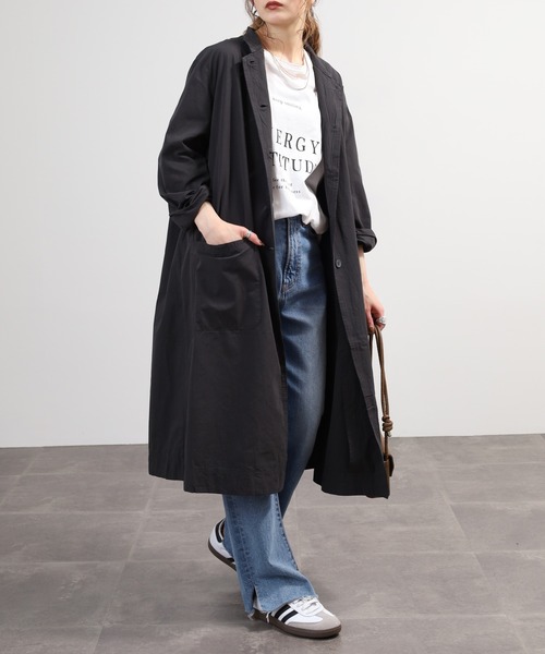 SO（エスオー）の「コート（その他アウター・レディース・スミクロ/オレンジ・F）」の6枚目の写真