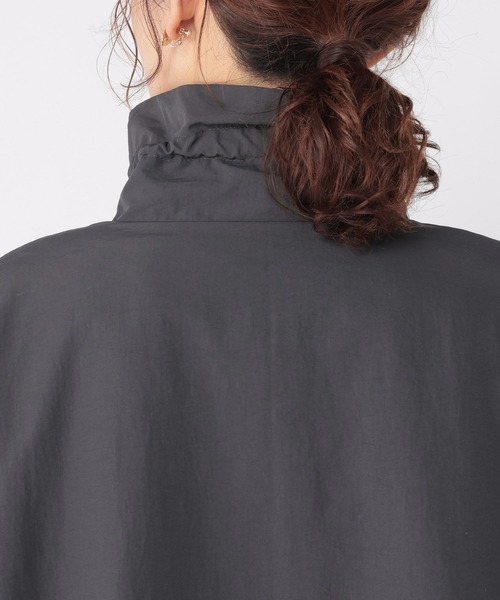 studio CLIP（スタディオクリップ）の「ダブルシャーリングZIPブルゾン（ブルゾン・レディース・ベージュ/チャコール・FREE）」の18枚目の写真