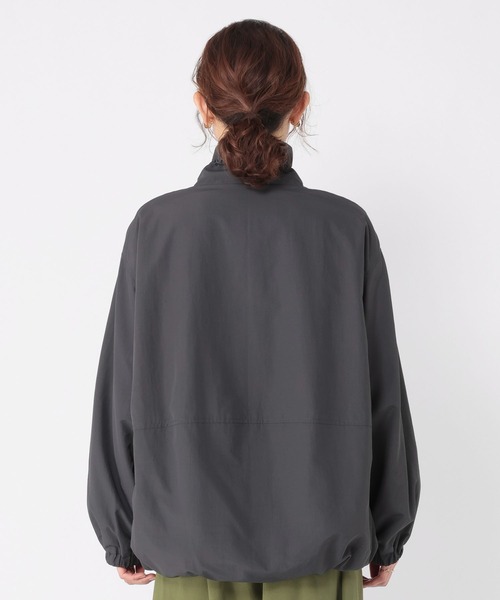 studio CLIP（スタディオクリップ）の「ダブルシャーリングZIPブルゾン（ブルゾン・レディース・ベージュ/チャコール・FREE）」の20枚目の写真