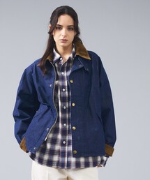 Barbour(�o�u�A�[)�́yBARBOUR / �o�u�A�[�zTRANSPORT DENIM / �g�����X�|�[�g �f�j�� �J�W���A���W���P�b�g(�u���]��)