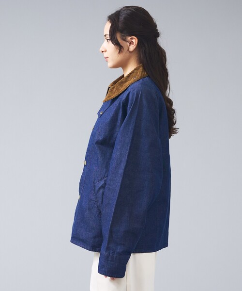 Barbour(バブアー)の「【BARBOUR / バブアー】TRANSPORT DENIM / トランスポート デニム カジュアルジャケット(ブルゾン・メンズ・インディゴブルー・38/40/42)」の16枚目の写真
