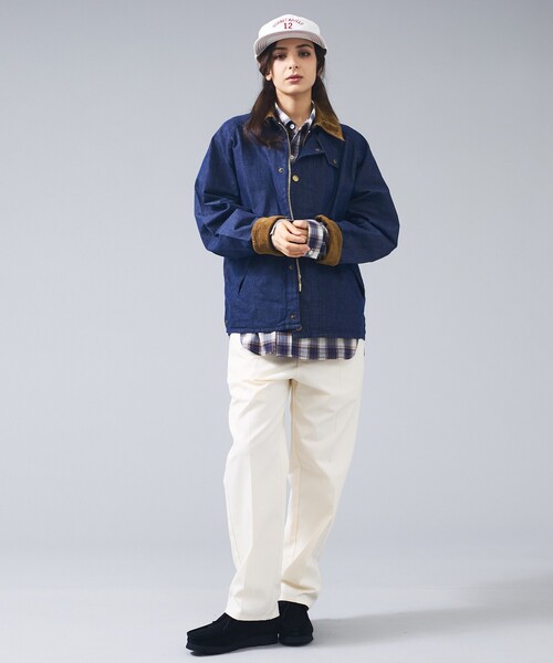 Barbour(バブアー)の「【BARBOUR / バブアー】TRANSPORT DENIM / トランスポート デニム カジュアルジャケット(ブルゾン・メンズ・インディゴブルー・38/40/42)」の5枚目の写真
