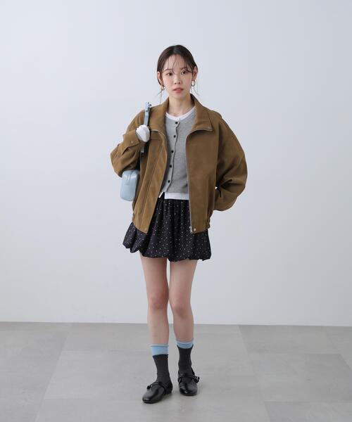 FREE'S MART(フリーズマート)の「◆レイヤード風カットソーカーディガン(Tシャツ/カットソー・レディース・ホワイト系その他/ブラック/グレー/ライトグリーン・FREE)」の22枚目の写真