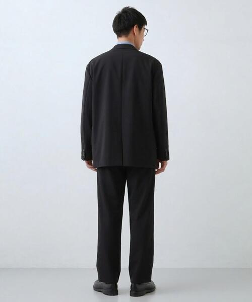 THE SHOP TK (ザ ショップ ティーケー )の「AVANT LINO リラックスジャケット セットアップ可/洗濯機OK(テーラードジャケット・メンズ・ブラック/ブラウン系・03/02/01/04)」の5枚目の写真
