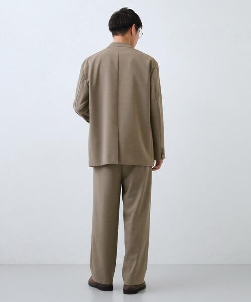 THE SHOP TK (ザ ショップ ティーケー )の「AVANT LINO リラックスジャケット セットアップ可/洗濯機OK(テーラードジャケット・メンズ・ブラック/ブラウン系・03/02/01/04)」の9枚目の写真