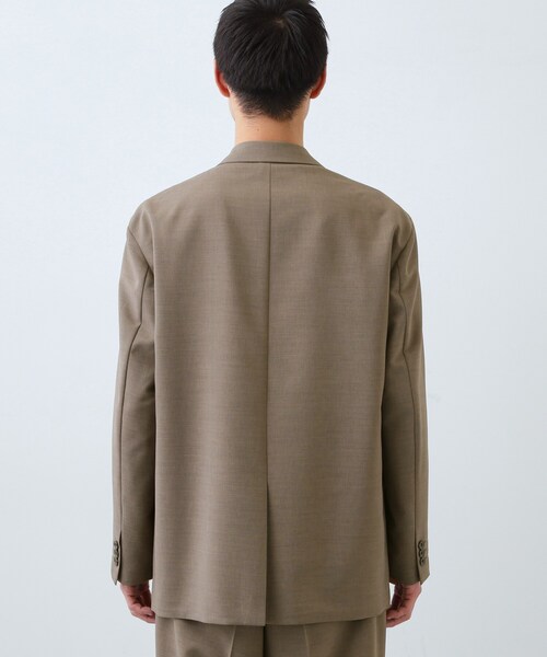 THE SHOP TK (ザ ショップ ティーケー )の「AVANT LINO リラックスジャケット セットアップ可/洗濯機OK(テーラードジャケット・メンズ・ブラック/ブラウン系・03/02/01/04)」の13枚目の写真