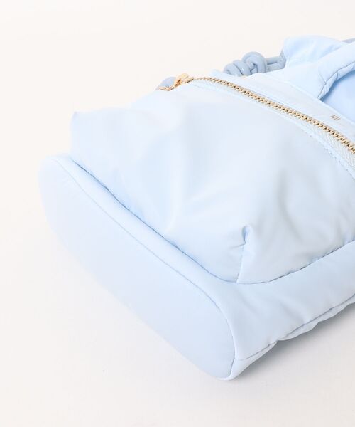 LANVIN en Bleu(ランバンオンブルー)の「ボンボン 2wayミニショルダーバッグ(ショルダーバッグ・レディース・シルバー/ライトブルー/ベビーピンク/ブラック/ホワイト/イエロー・FREE)」の8枚目の写真