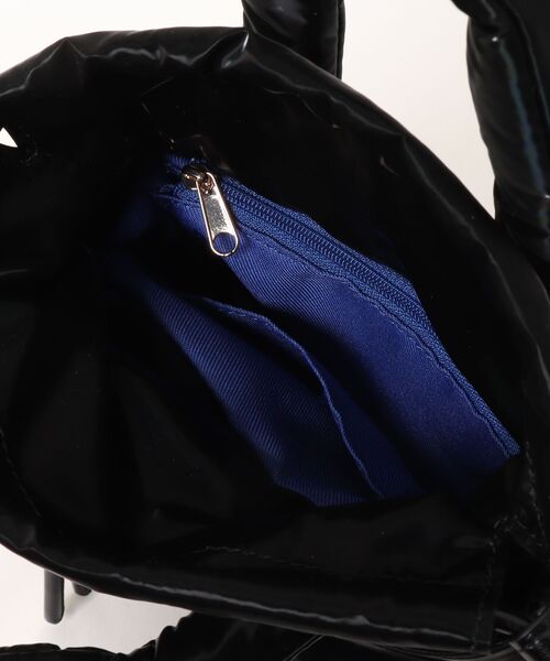 LANVIN en Bleu(ランバンオンブルー)の「ボンボン 2wayミニショルダーバッグ(ショルダーバッグ・レディース・シルバー/ライトブルー/ベビーピンク/ブラック/ホワイト/イエロー・FREE)」の10枚目の写真