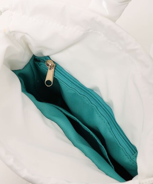 LANVIN en Bleu(ランバンオンブルー)の「ボンボン 2wayミニショルダーバッグ(ショルダーバッグ・レディース・シルバー/ライトブルー/ベビーピンク/ブラック/ホワイト/イエロー・FREE)」の14枚目の写真