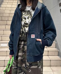 CIAOPANIC | デニムダブルジップパーカー(デニムジャケット)