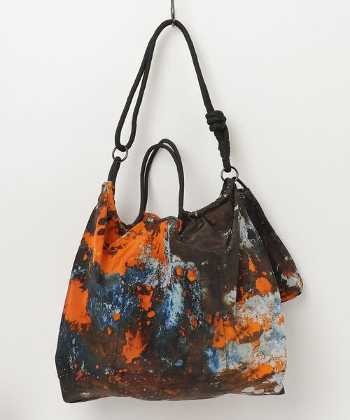 rinto(リント)の「【sublimeroe/サブライム】PAINT MARCHE & MINI BAG(トートバッグ・レディース・オレンジ/ブルー/イエロー・FREE)」の10枚目の写真