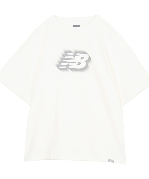 NEW BALANCE(ニューバランス)の「NBロゴTシャツ(Tシャツ/カットソー・メンズ・ネイビー/サックスブルー/ブラック/オフホワイト・XX-LARGE/X-LARGE/LARGE/MEDIUM/SMALL)」の21枚目の写真