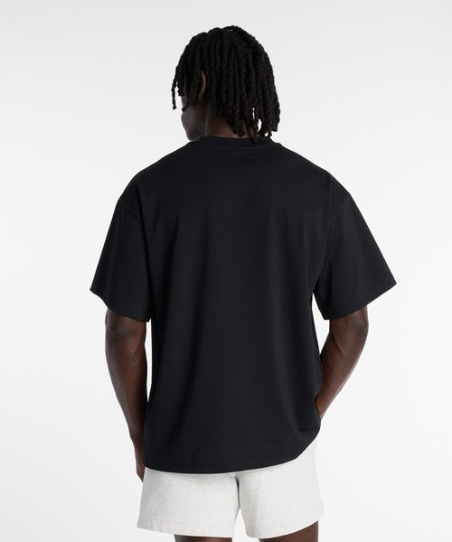 NEW BALANCE(ニューバランス)の「NBロゴTシャツ(Tシャツ/カットソー・メンズ・ネイビー/サックスブルー/ブラック/オフホワイト・XX-LARGE/X-LARGE/LARGE/MEDIUM/SMALL)」の19枚目の写真