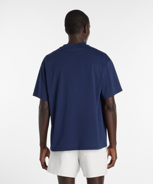 NEW BALANCE(ニューバランス)の「NBロゴTシャツ(Tシャツ/カットソー・メンズ・ネイビー/サックスブルー/ブラック/オフホワイト・XX-LARGE/X-LARGE/LARGE/MEDIUM/SMALL)」の14枚目の写真
