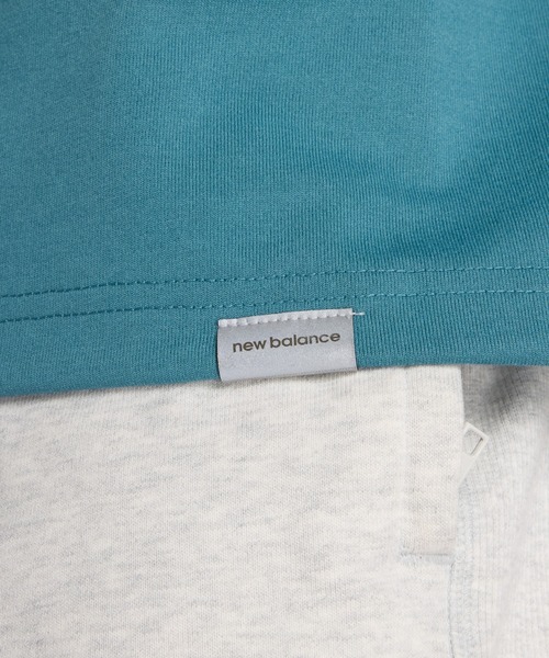NEW BALANCE(ニューバランス)の「NBロゴTシャツ(Tシャツ/カットソー・メンズ・ネイビー/サックスブルー/ブラック/オフホワイト・XX-LARGE/X-LARGE/LARGE/MEDIUM/SMALL)」の7枚目の写真