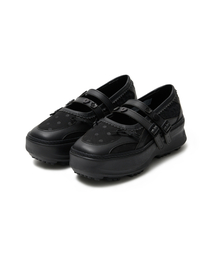 MEMENTO PATCHWORK PLATFORM MARYJANE [BLACK]