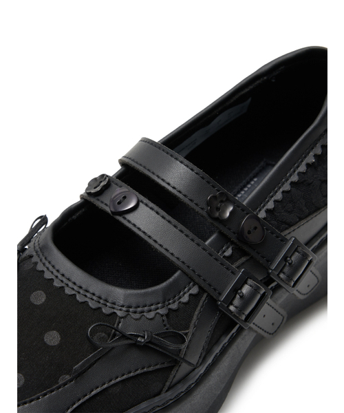 TUOMIO（トゥオミオ）の「MEMENTO PATCHWORK PLATFORM MARYJANE [BLACK]（バレエシューズ・レディース・その他・23cm/24cm/25cm）」の7枚目の写真
