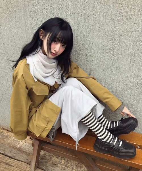 TUOMIO（トゥオミオ）の「MEMENTO PATCHWORK PLATFORM MARYJANE [BLACK]（バレエシューズ・レディース・その他・23cm/24cm/25cm）」の11枚目の写真