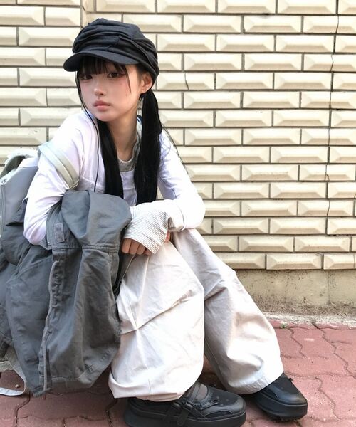 TUOMIO（トゥオミオ）の「MEMENTO PATCHWORK PLATFORM MARYJANE [BLACK]（バレエシューズ・レディース・その他・23cm/24cm/25cm）」の14枚目の写真