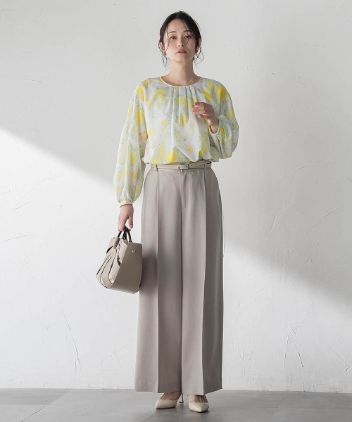 LAUTREAMONT（ロートレアモン）の「Beauty Denim パンツ≪洗濯機で洗える≫（その他パンツ・レディース・ブラック系その他/ネイビー/ベージュ・7号/9号/11号）」の5枚目の写真