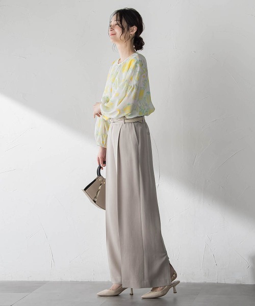 LAUTREAMONT（ロートレアモン）の「Beauty Denim パンツ≪洗濯機で洗える≫（その他パンツ・レディース・ブラック系その他/ネイビー/ベージュ・7号/9号/11号）」の7枚目の写真