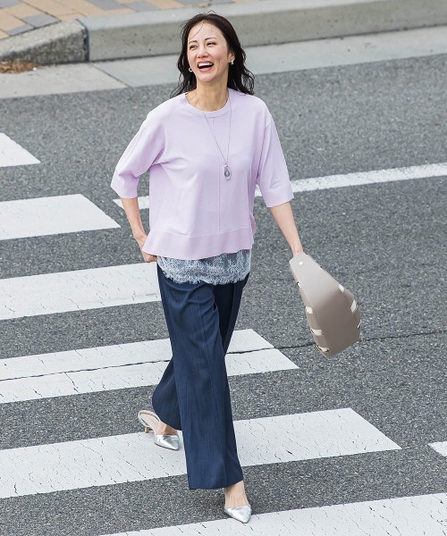 LAUTREAMONT（ロートレアモン）の「Beauty Denim パンツ≪洗濯機で洗える≫（その他パンツ・レディース・ブラック系その他/ネイビー/ベージュ・7号/9号/11号）」の10枚目の写真