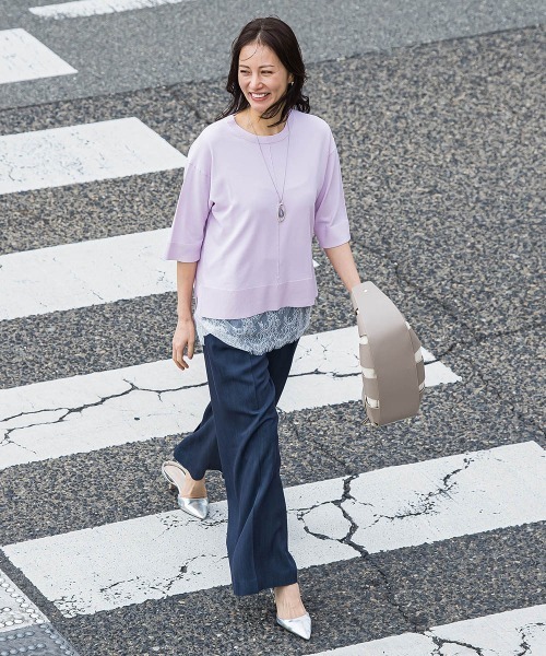 LAUTREAMONT（ロートレアモン）の「Beauty Denim パンツ≪洗濯機で洗える≫（その他パンツ・レディース・ブラック系その他/ネイビー/ベージュ・7号/9号/11号）」の11枚目の写真